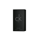 Black box of Calvin Klein CK Be perfume on a white background
