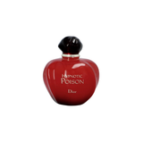 Red Dior Hypnotic Poison perfume bottle on a white background