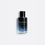 Dior Sauvage perfume bottle on a white background