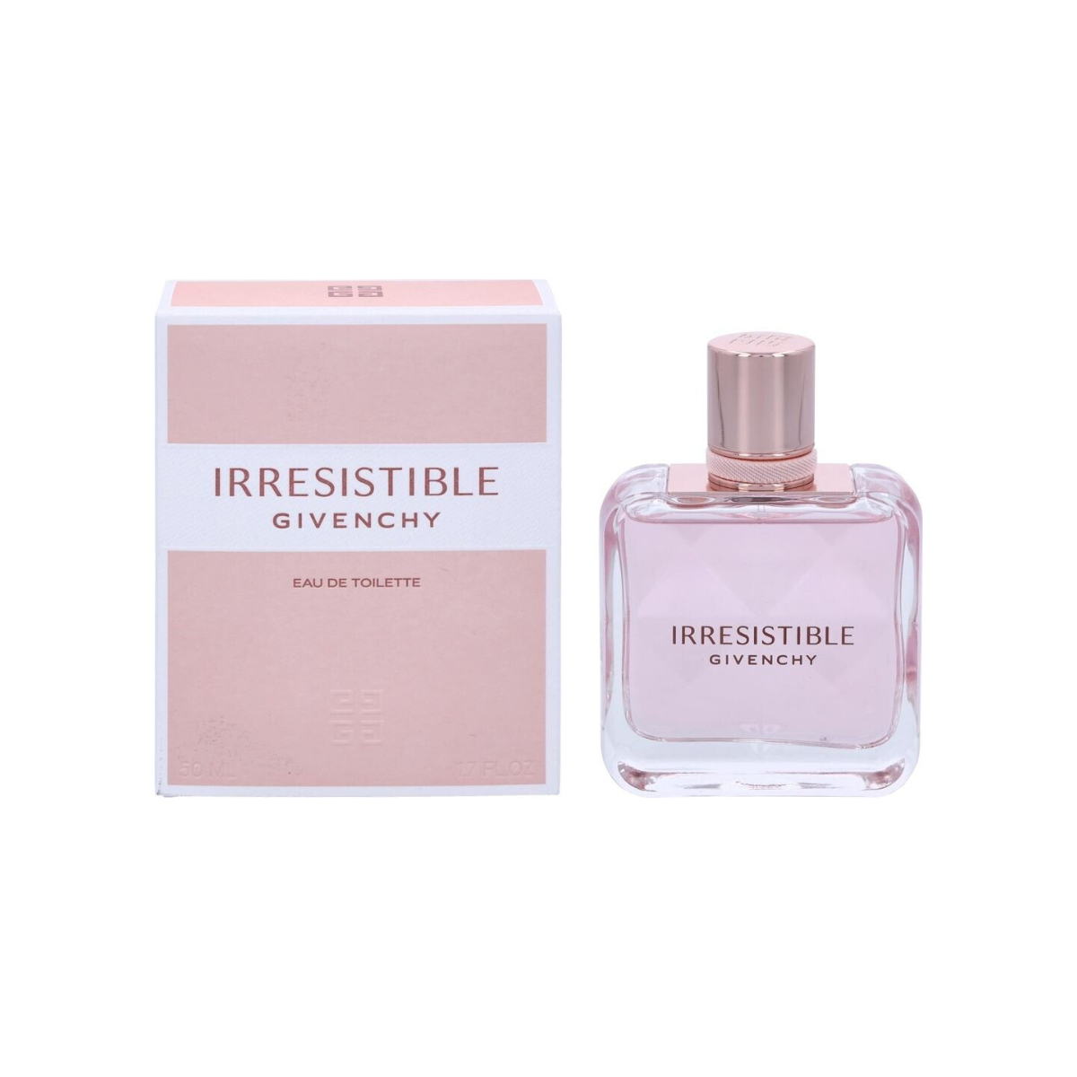 Givenchy Irresistible perfume bottle and packaging on a white background