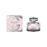 Gucci Bamboo perfume bottle and packaging on a white background