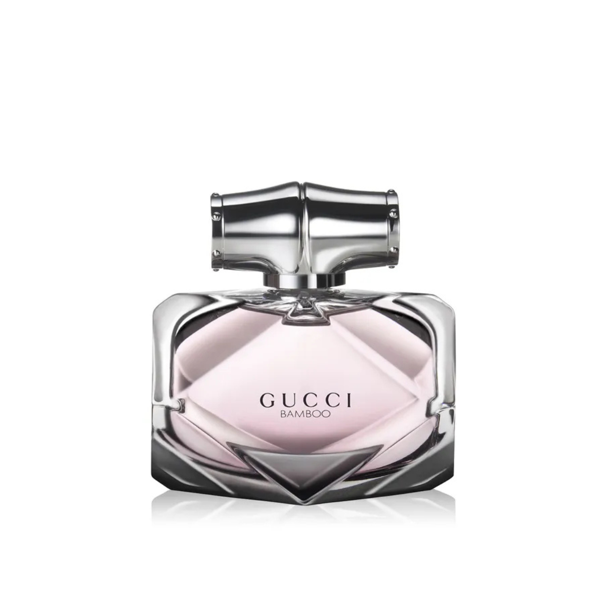 Gucci Bamboo perfume bottle on a white background