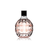 Perfume bottle with decorative design on a white background