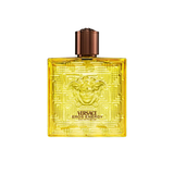 Versace Eros Energy perfume bottle on a white background
