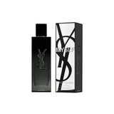 YSL perfume bottle and packaging on a white background