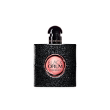 Yves Saint Laurent Black Opium perfume bottle on a white background